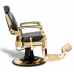 MCKINLEY BARBER CHAIR (BLACK/GOLD) BY BERKELEY