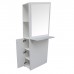 ZOE SINGLE SIDED STYLING STATION (WHITE) BY BERKELEY