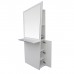 ZOE SINGLE SIDED STYLING STATION (WHITE) BY BERKELEY