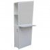 ZOE SINGLE SIDED STYLING STATION (WHITE) BY BERKELEY