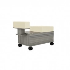 ALERA PEDICURE CART WITH FOOTREST BY MAYAKOBA