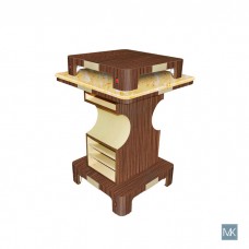 VERONA II NAIL DRYER TABLE - SQUARE BY MAYAKOBA