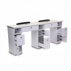 SONOMA DOUBLE MANICURE TABLE (WITH EXHAUST) BY MAYAKOBA