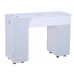 MILAN MANICURE TABLE WITH VENT PIPE (ASH GREY) BY MAYAKOBA