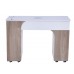 MILAN MANICURE TABLE W/ VENT PIPE (LIGHT WOOD) BY MAYAKOBA