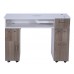 MILAN MANICURE TABLE W/ VENT PIPE (LIGHT WOOD) BY MAYAKOBA