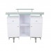 GLASGLOW I RECEPTION TABLE (WHITE) BY MAYAKOBA